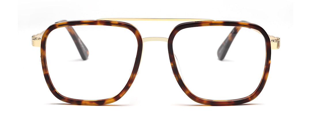 Tort Brown Square Glasses