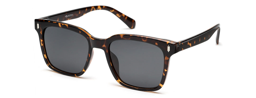 Black Leopard Print Sunglasses