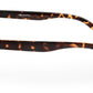 Black Leopard Print Sunglasses