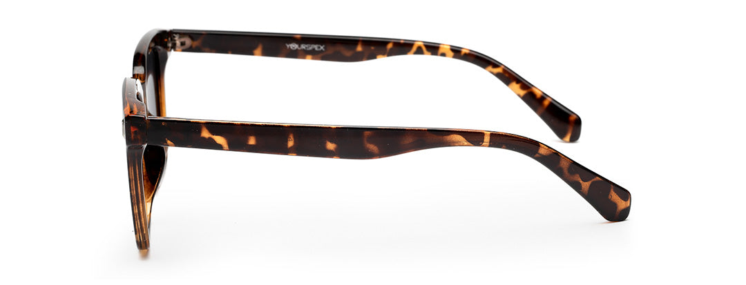 Black Leopard Print Sunglasses