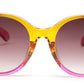 Glam Sunny Peach Sunglasses