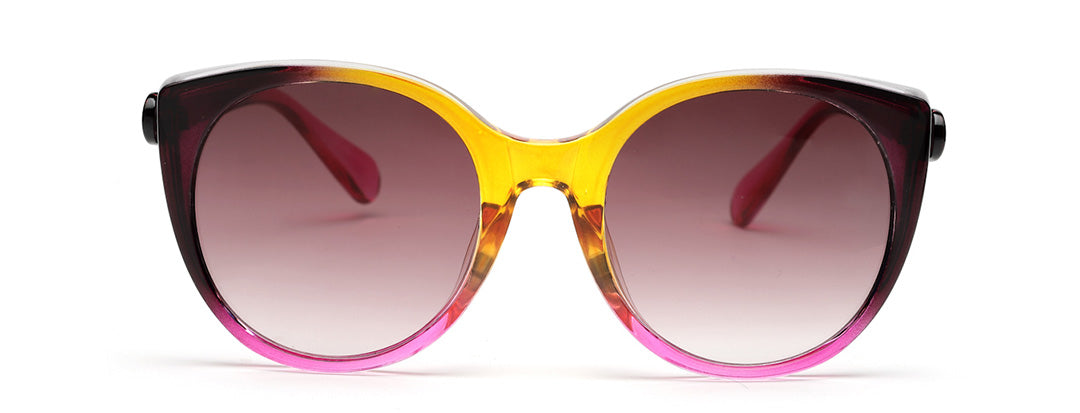 Glam Sunny Peach Sunglasses