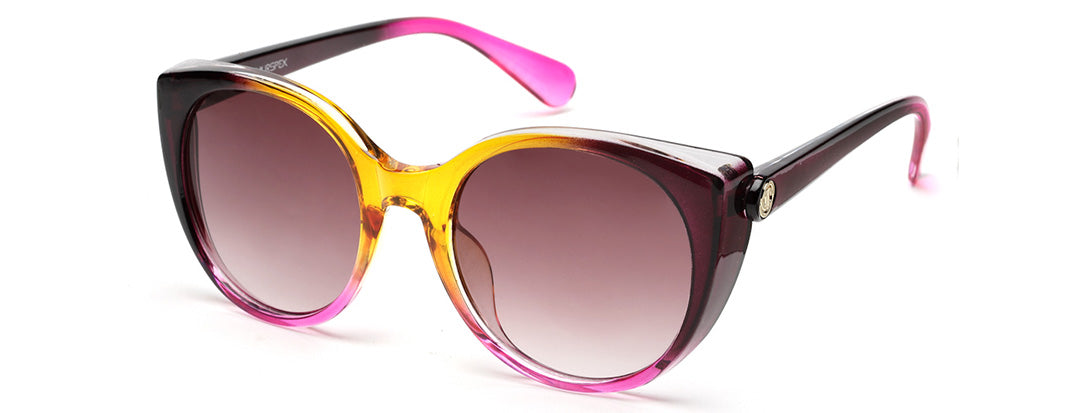 Glam Sunny Peach Sunglasses