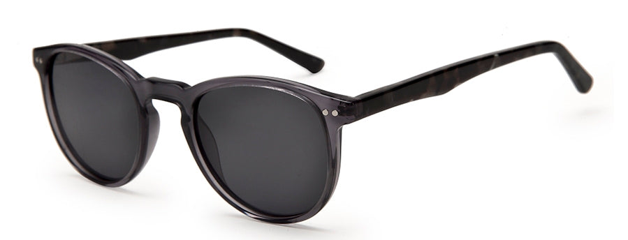 Black Wayfarer Sunglasses Full Rim Acetate Frame