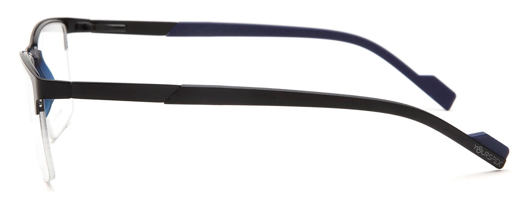 YourSpex Black Frame Eyeglasses for Unisex