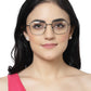 SUPER STYLISH SILVER FULL RIM UNISEX SPECTACLES