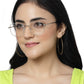 SQUARE METALLIC UNISEX EYEGLASSES