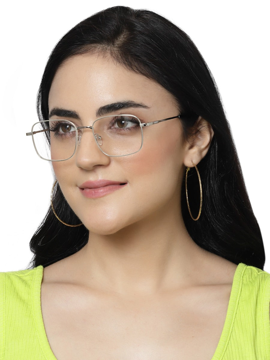 SQUARE METALLIC UNISEX EYEGLASSES