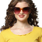 Glam Sunny Peach Sunglasses