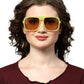 Funky Lemon Square Sunglasses