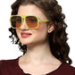 Funky Lemon Square Sunglasses