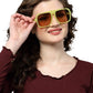 Funky Lemon Square Sunglasses