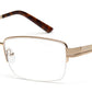 HALF RIM TORT TEMPLE RECTANGLE CHASHMA FOR MEN