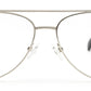 GLOSSY SILVER AVIATOR CHASHMA