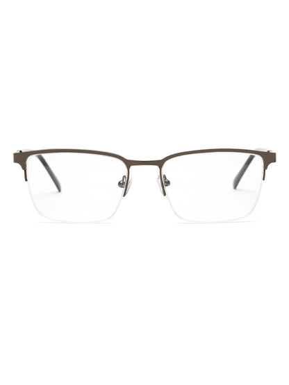 METAL BLACK RECTANGLE EYEGLASSES FOR MEN