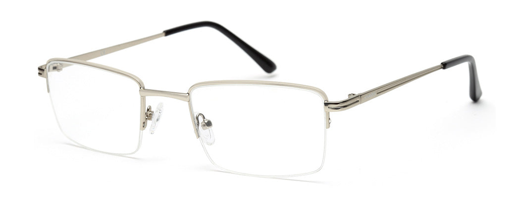 CLASSY SILVER EYEGLASSES FOR MEN