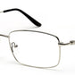 SUPER STYLISH SILVER FULL RIM UNISEX SPECTACLES