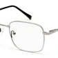 UNISEX METALLIC GREY EYEGLASSES