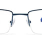 OCEAN BLUE UNISEX EYEGLASSES