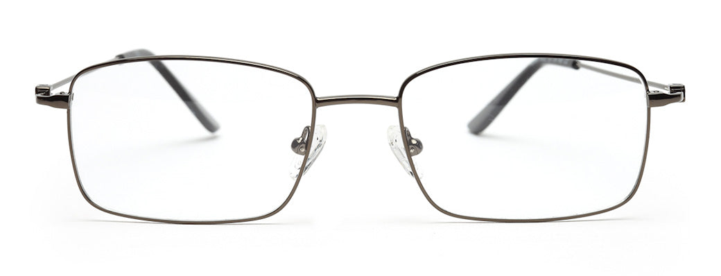 METALLIC GREY FULL RIM UNISEX FRAME