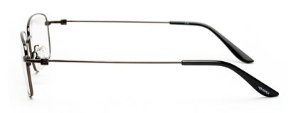 METALLIC GREY FULL RIM UNISEX FRAME