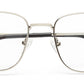 SQUARE METALLIC UNISEX EYEGLASSES