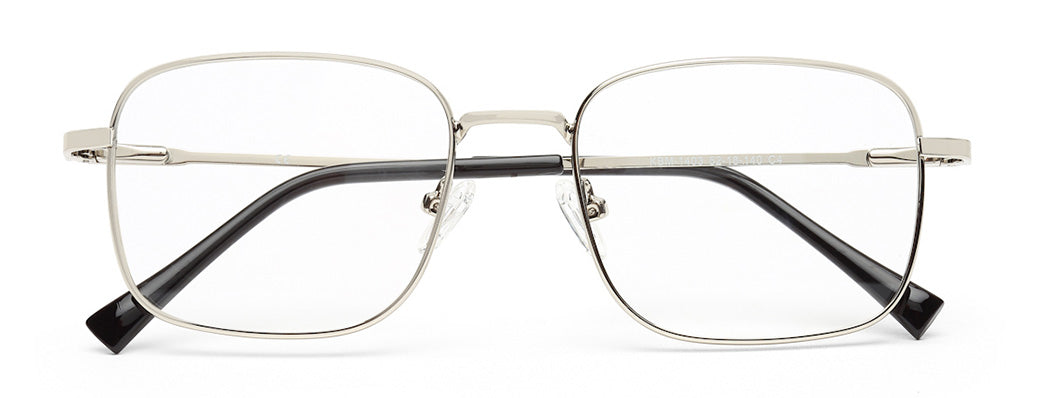 SQUARE METALLIC UNISEX EYEGLASSES