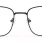 SQUARE UNISEX BLACK SPECTACLES