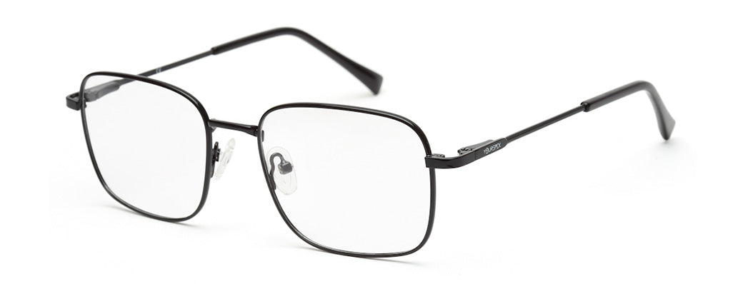 SQUARE UNISEX BLACK SPECTACLES