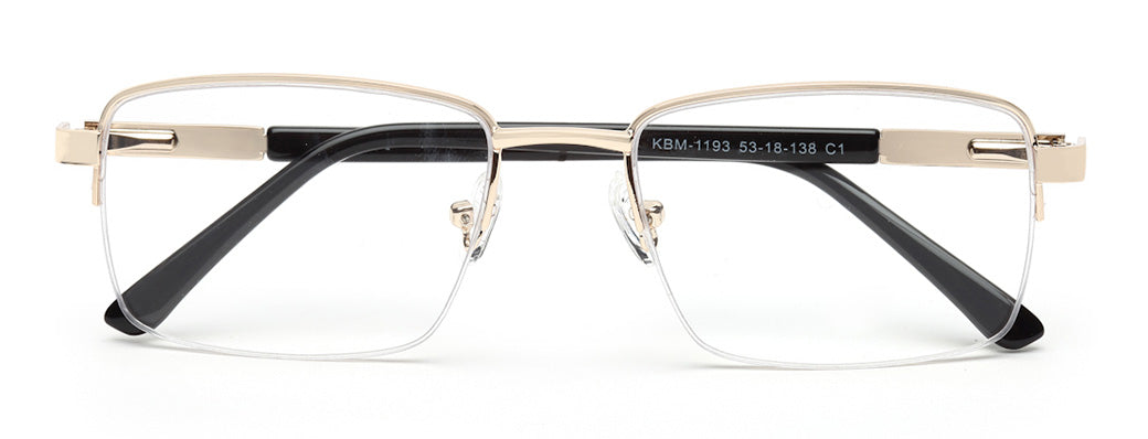 GOLDEN RECTANGULAR UNISEX FRAME