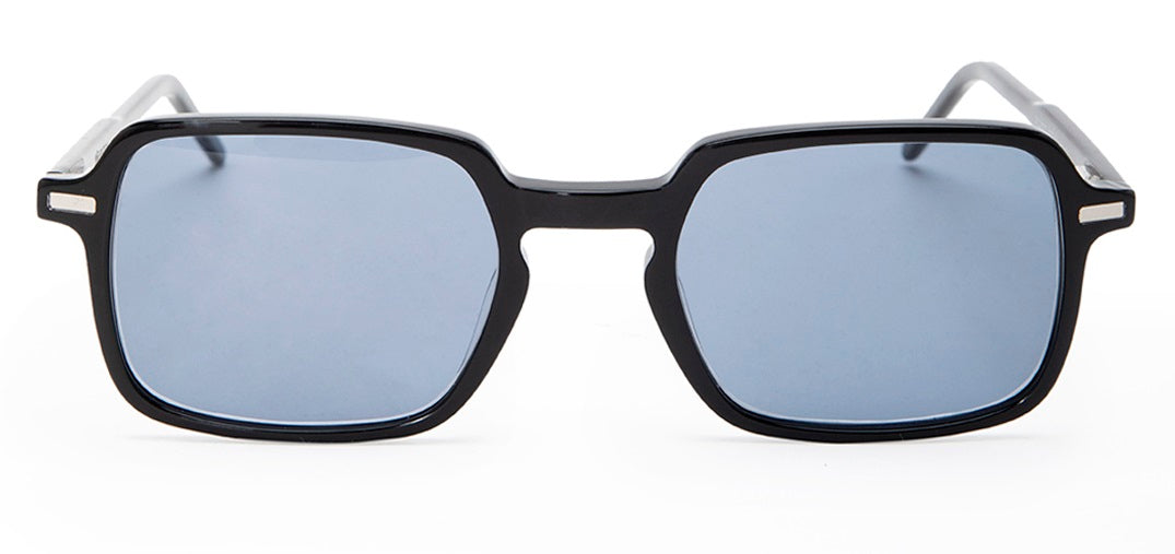 Black Square Shaped Acetate Frame