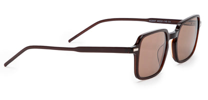 Brown Square Shaped Acetate Sunglasses