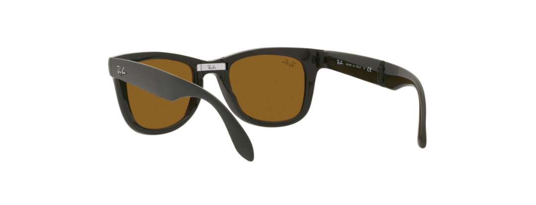 Unisex Wayfarer Green Ray-Ban Folding Sunglasses