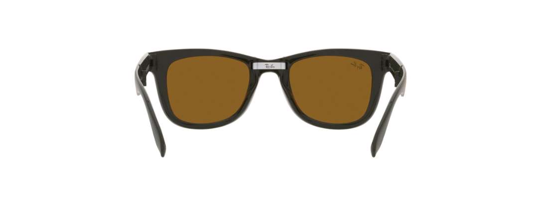 Unisex Wayfarer Green Ray-Ban Folding Sunglasses