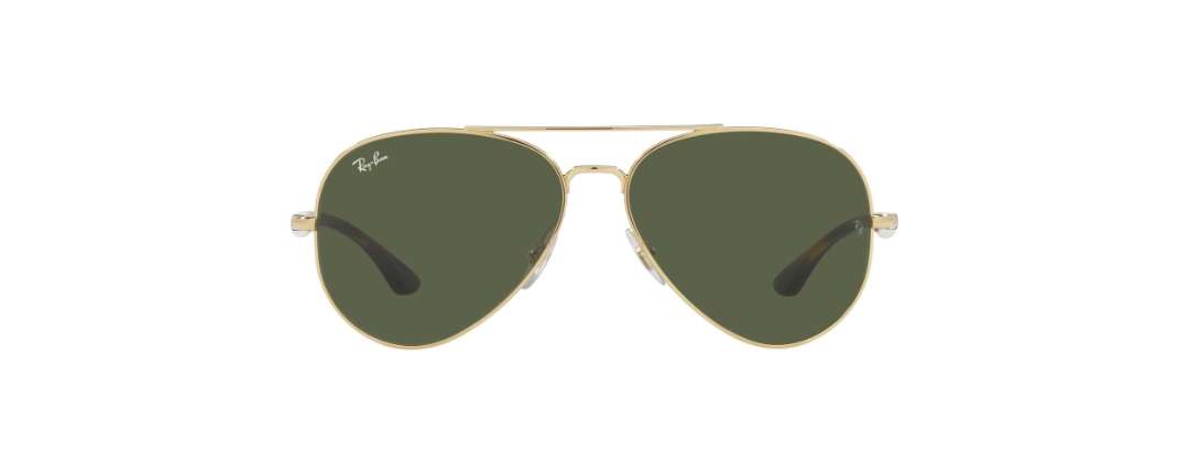 Classic Unisex Aviator UV 400 Green Ray-Ban Sunglasses