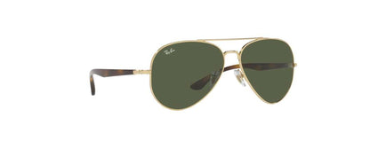 Classic Unisex Aviator UV 400 Green Ray-Ban Sunglasses