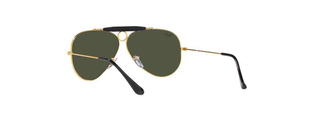 Ray-Ban UV 400 Aviator Green Unisex Pilot Sunglasses