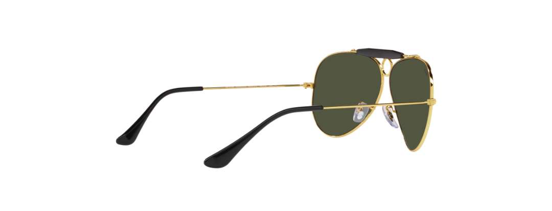 Ray-Ban UV 400 Aviator Green Unisex Pilot Sunglasses