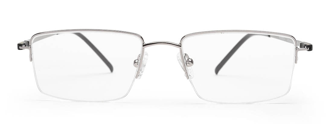 Half Rim Rectangle Frame | Half Rim Frames Online – GKB EYECARE PRIVATE ...