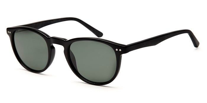 Black Wayfarer Sunglasses Full Rim Acetate Frame