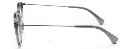 Transparent Grey Oval Full Rim Frame for Men & Women