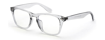 Transparent Grey Wayfarer Eyeglasses for Men and Women