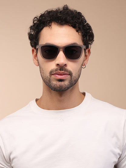 Acetate Gray UV 400 Polarized Sunglasses