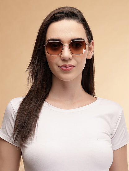 Classic Square Gold Sunglasses