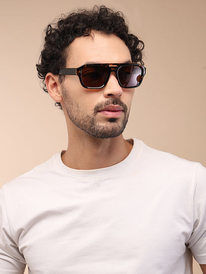 YourSpex-Urban Tort Square UV400 Sunglasses-Large-Square