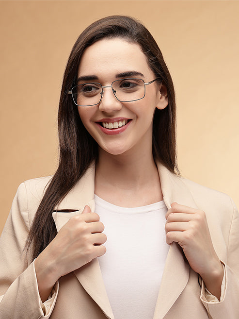 Regular Rectangle Black Spectacles