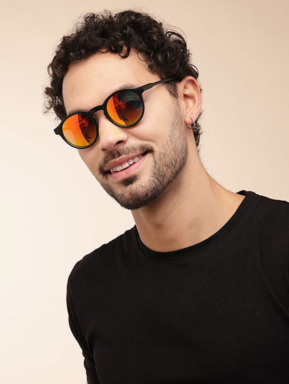 Gold UV Travel Sunglass