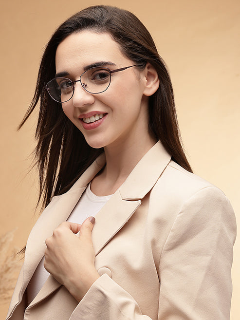 Bold Cateye Rust Spectacles