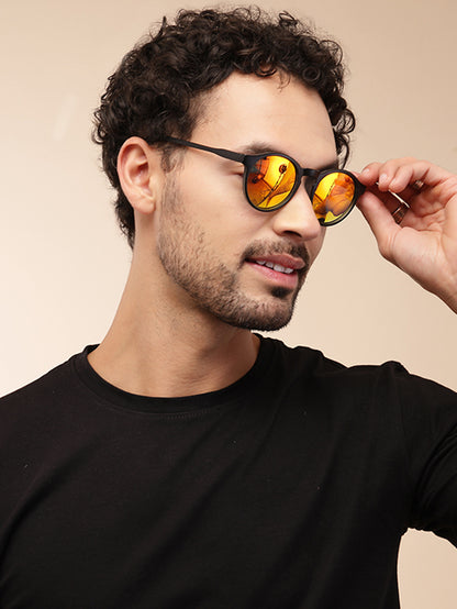 Gold UV Travel Sunglass