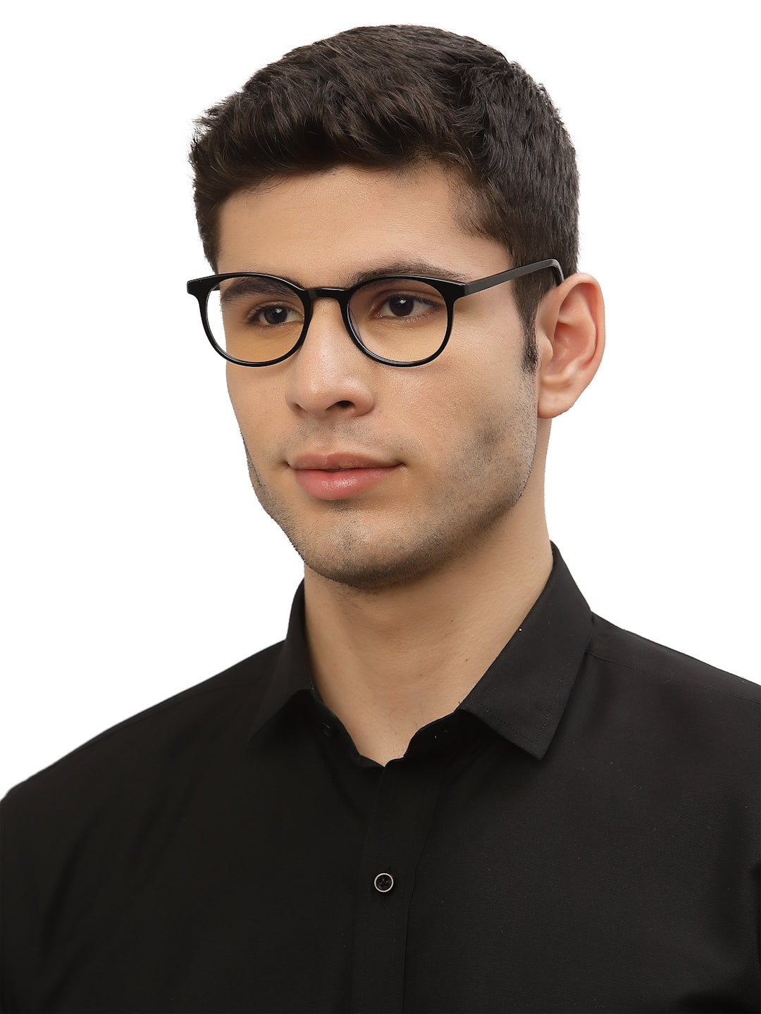 Black Wayfarer Style Unisex Acetate Frame